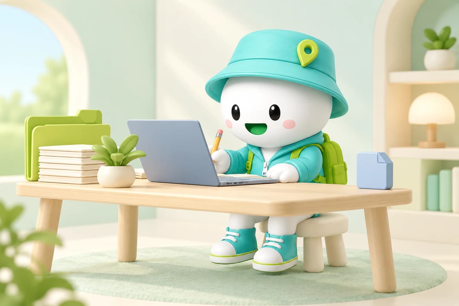 Our mint mascots making work easier